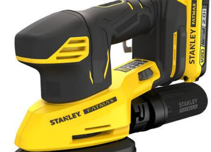 STANLEY LEVIGATRICE ORBITALE A DELTA A BATTERIA 18V 2,0AH SFMCW221D1S-QW