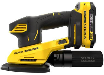 STANLEY LEVIGATRICE ORBITALE A DELTA A BATTERIA 18V 2,0AH SFMCW221D1S-QW