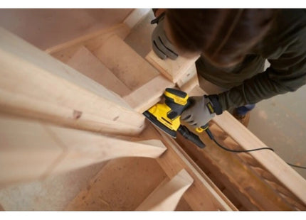 STANLEY LEVIGATRICE ORBITALE A DELTA A BATTERIA 18V 2,0AH SFMCW221D1S-QW