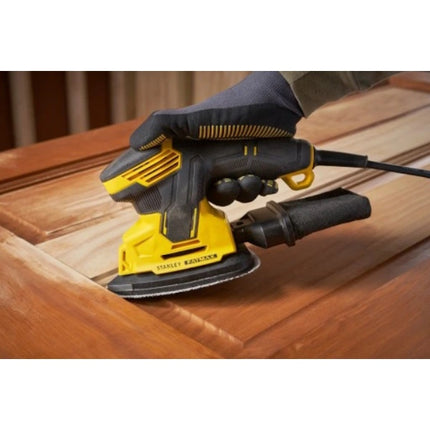 STANLEY LEVIGATRICE ORBITALE A DELTA A BATTERIA 18V 2,0AH SFMCW221D1S-QW