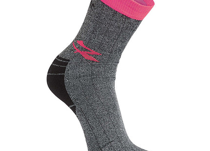 U-POWER CALZE TECNICHE MOD. GIADY GREY FUCSIA CONF.DA 2 PAIA TG.UNICA