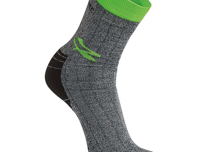 U-POWER CALZE TECNICHE MOD. GIADY GREEN FLUO CONF.DA 2 PAIA TG.UNICA