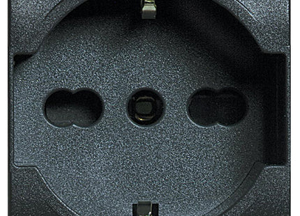 BTICINO LIVINGLIGHT PRESA SCHUKO BIPASSO 2P+T 10/16A