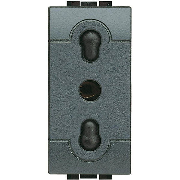 BTICINO LIVINGLIGHT PRESA 2P+T 10/16A BIPASSO 230V