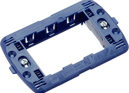 BTICINO LIVINGLIGHT SUPPORTO PER PLACCHE COLORE BLU