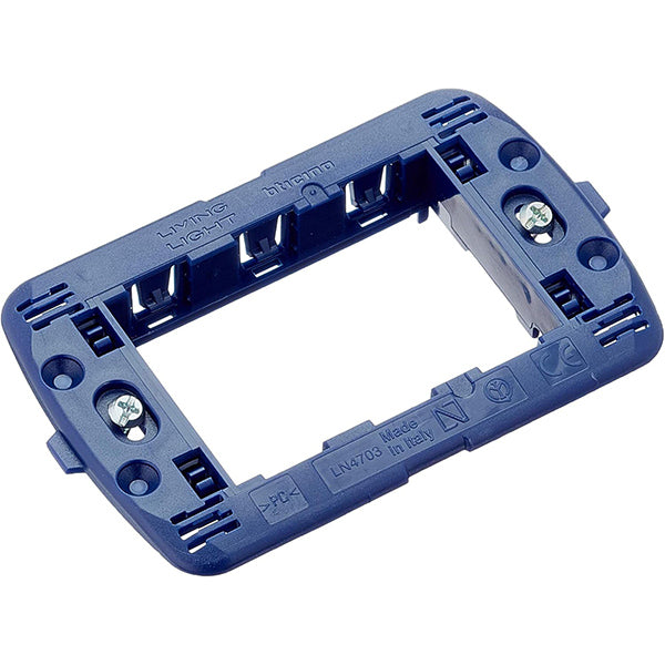 BTICINO LIVINGLIGHT SUPPORTO PER PLACCHE COLORE BLU