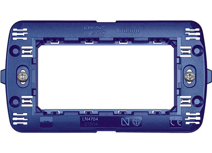 BTICINO LIVINGLIGHT SUPPORTO PER PLACCHE COLORE BLU
