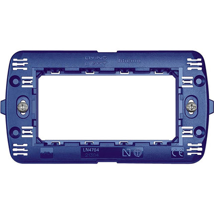 BTICINO LIVINGLIGHT SUPPORTO PER PLACCHE COLORE BLU