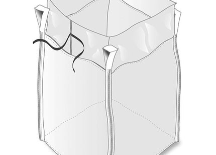 SACCO PER MACERIE PORTATA KG1000 SENZA SCARICO CM80X80X80H