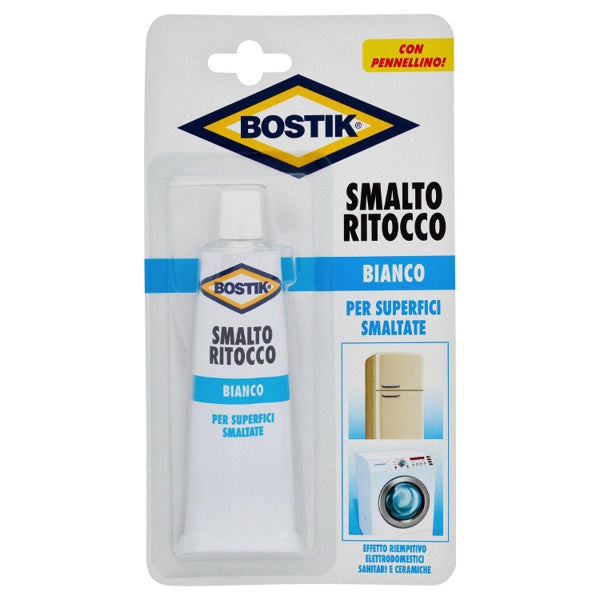 UHU BOSTIK SMALTO BIANCO PER RITOCCO SUPERFICI IN BLISTER ML.65*