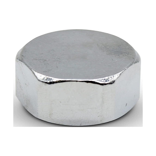 IDRO-BRIC CALOTTA FEMMINA IN OTTONE CROMATO LUCIDO DA 1/2"