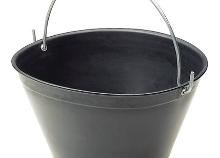 IVARS SECCHIO PER MURATORE IN POLIETILENE NERO D.CM34 LT10