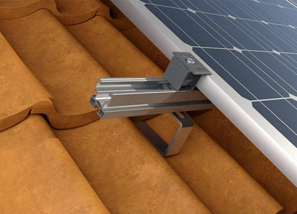 FISCHER SOLAR-FIX GANCIO FISSO PER TEGOLE GT 130 A2 - 5 MM