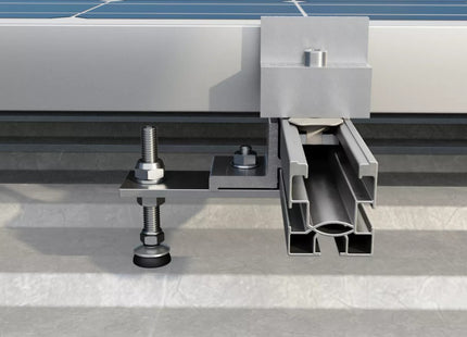 FISCHER SOLAR-FIX MORSETTO IN ALLUMINIO MF 35 NON ASSEMBLATO FINALE