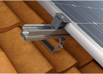 FISCHER SOLAR-FIX MORSETTO PM U M 8 PREASSEMBLATO REGOLABILE