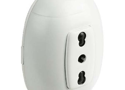 BTICINO OVAL PRESA BIPASSO 2P+T 10/16A BIANCO