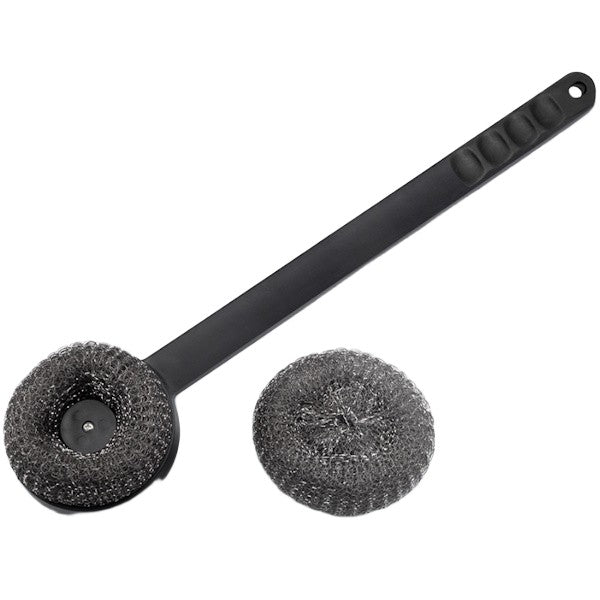 OMPAGRILL SPAZZOLA PER PULIZIA BARBECUE CON SPUGNA