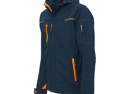U-POWER GIACCA TECNICA IN SOFTSHELL SPACE COLORE DEEP BLUE