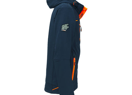 U-POWER GIACCA TECNICA IN SOFTSHELL SPACE COLORE DEEP BLUE