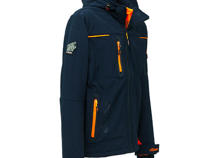 U-POWER GIACCA TECNICA IN SOFTSHELL SPACE COLORE DEEP BLUE