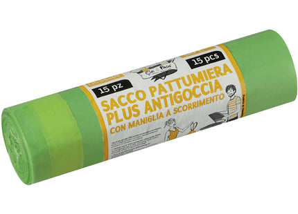 ELEPACKING SACCHI SPAZZATURA PROFUMATI VERDE CM55X65 LT50 PZ15
