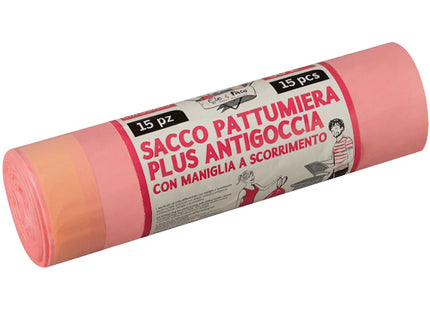 ELEPACKING SACCHI SPAZZATURA PROFUMATI ROSA CM55X65 LT50 PZ15