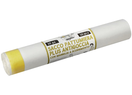 ELEPACKING SACCHI SPAZZATURA PROFUMATI TRASPARENTE CM70X105 LT110 PZ10