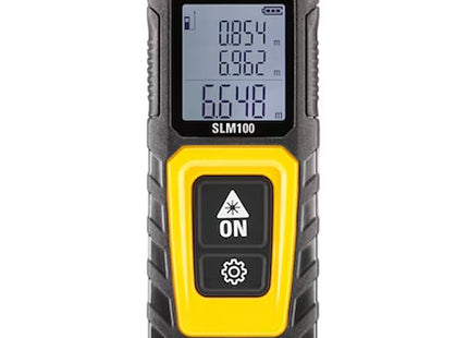 STANLEY MISURATORE LASER SLM100 DISTANZA MISURABILE MAX MT30
