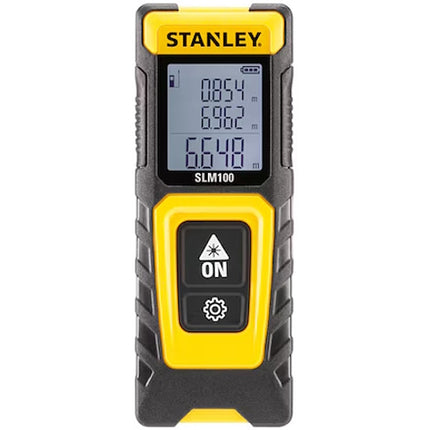 STANLEY MISURATORE LASER SLM100 DISTANZA MISURABILE MAX MT30
