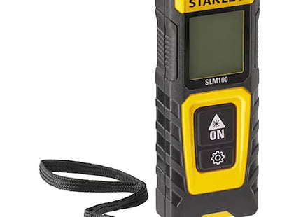 STANLEY MISURATORE LASER SLM100 DISTANZA MISURABILE MAX MT30