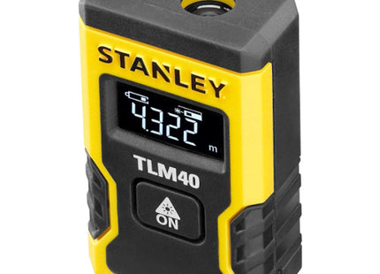 STANLEY MISURATORE LASER TLM40 DISTANZA MISURABILE MAX MT12