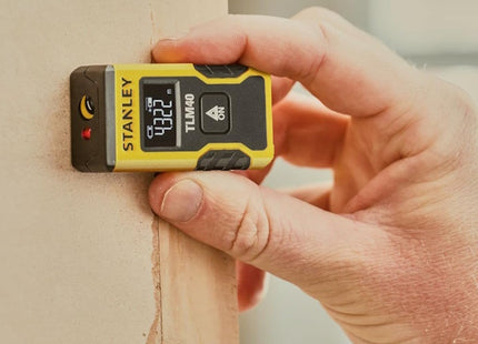 STANLEY MISURATORE LASER TLM40 DISTANZA MISURABILE MAX MT12