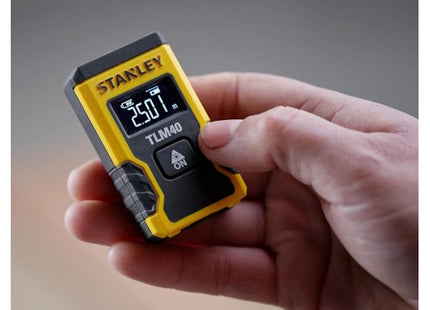 STANLEY MISURATORE LASER TLM40 DISTANZA MISURABILE MAX MT12
