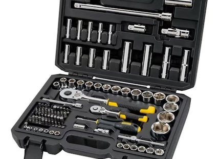 STANLEY ASSORTIMENTO CHIAVI A BUSSOLA DA 1/4" - 1/2" PZ 96