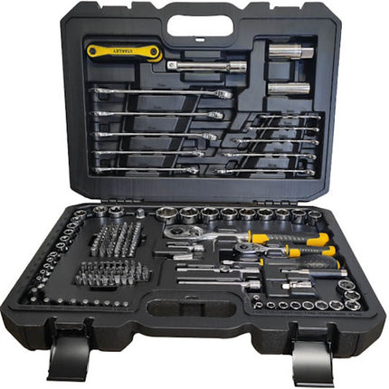 STANLEY ASSORTIMENTO CHIAVI A BUSSOLA DA 1/4" - 1/2" PZ175