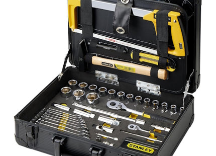 STANLEY VALIGIA IN ALLUMINIO CON 142 UTENSILI ORGANIZZATI IN 4 SCOMPARTI