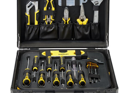 STANLEY VALIGIA IN ALLUMINIO CON 142 UTENSILI ORGANIZZATI IN 4 SCOMPARTI