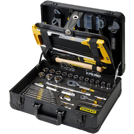 STANLEY VALIGIA IN ALLUMINIO CON 142 UTENSILI ORGANIZZATI IN 4 SCOMPARTI