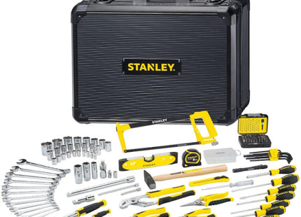 STANLEY VALIGIA IN ALLUMINIO CON 142 UTENSILI ORGANIZZATI IN 4 SCOMPARTI