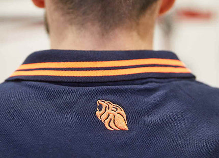 U-POWER POLO IN COTONE STRETCH WAY COLORE DEEP BLUE