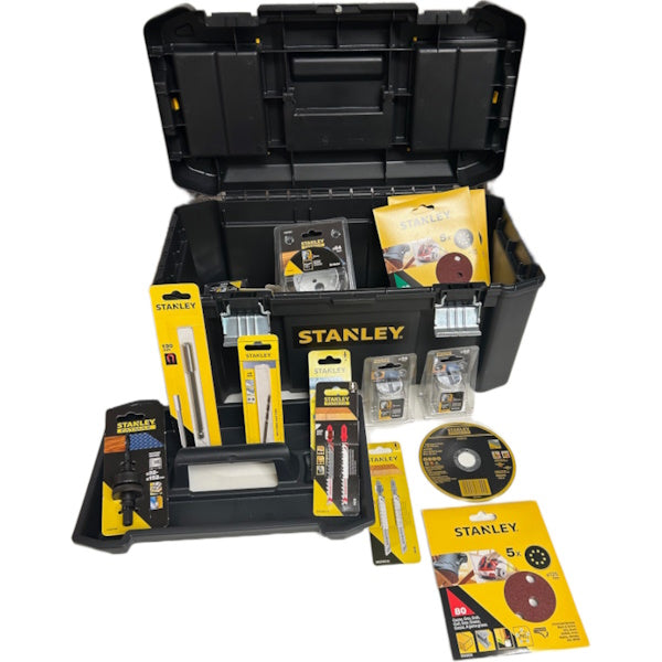 STANLEY ASSORTIMENTO DI 99 ACCESSORI IN VALIGETTA