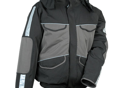 COFRA GIUBBINO IMBOTTITO STRASBOURG COLORE NERO/ANTRACITE