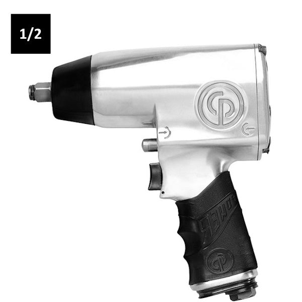 CHICAGO PNEUMATIC AVVITATORE PNEUMATICO AD IMPULSI DA 1/2" CP734HKM KIT*