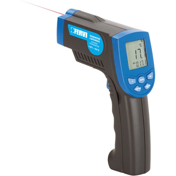 FERVI MISURATORE DI TEMPERATURA AD INFRAROSSI CON PUNTATORE LASER