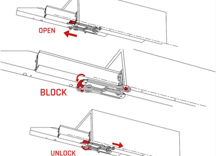 RAM PIANO ESTRAIBILE KG80 MM800