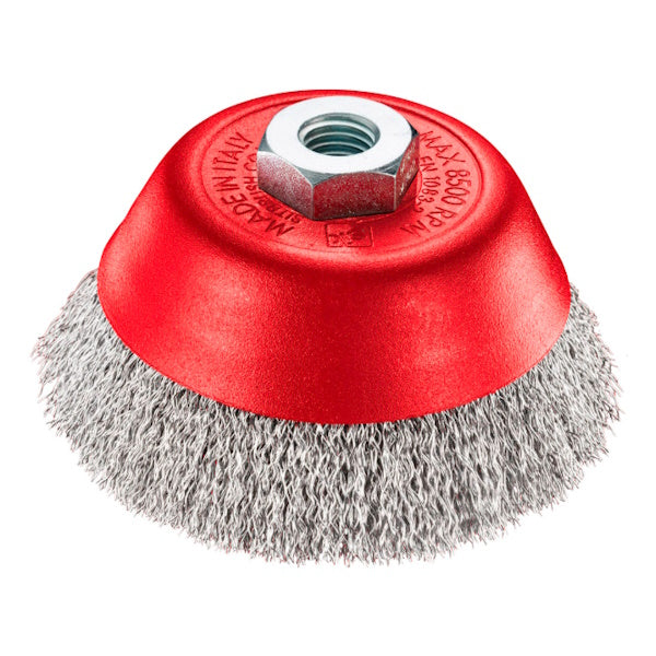 SIT SPAZZOLA A TAZZA IN FILO ONDULATO