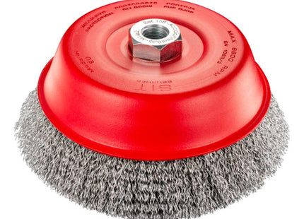 SIT SPAZZOLA A TAZZA IN FILO ONDULATO