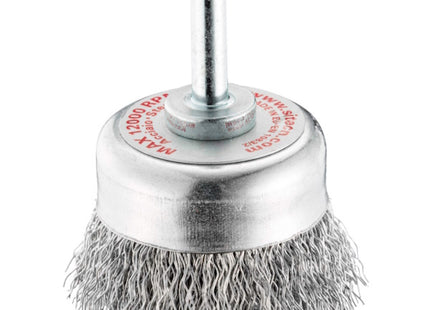 SIT SPAZZOLA A TAZZA IN ACCIAIO CON GAMBO D.MM50 ART.0650