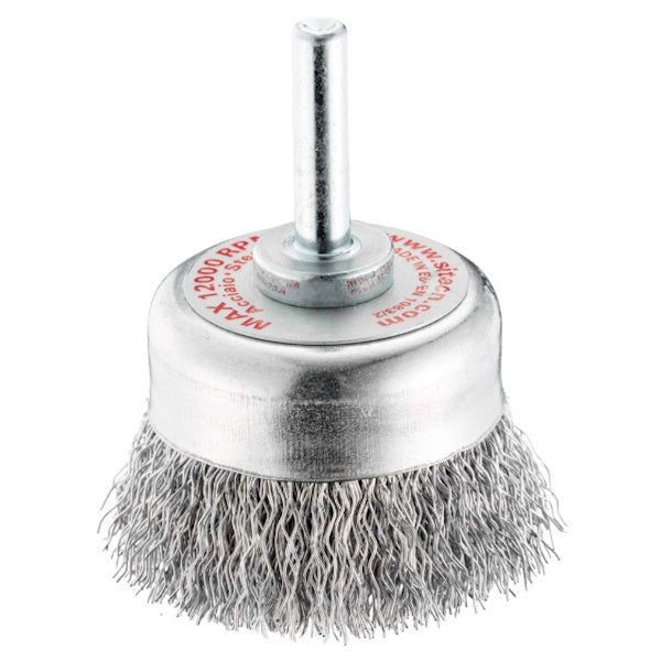 SIT SPAZZOLA A TAZZA IN ACCIAIO CON GAMBO D.MM50 ART.0650