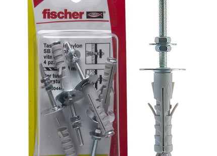 FISCHER TASSELLI IN NYLON CON VITE DOPPIA SB.../5 K IN BLISTER